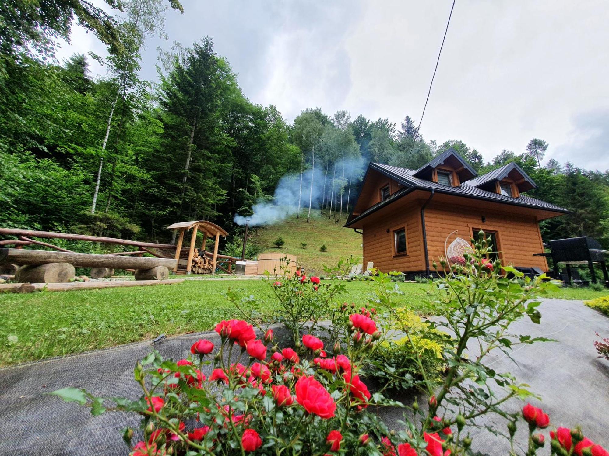 Domek Nad Stawami Ochotnica Dolna Villa Oda fotoğraf